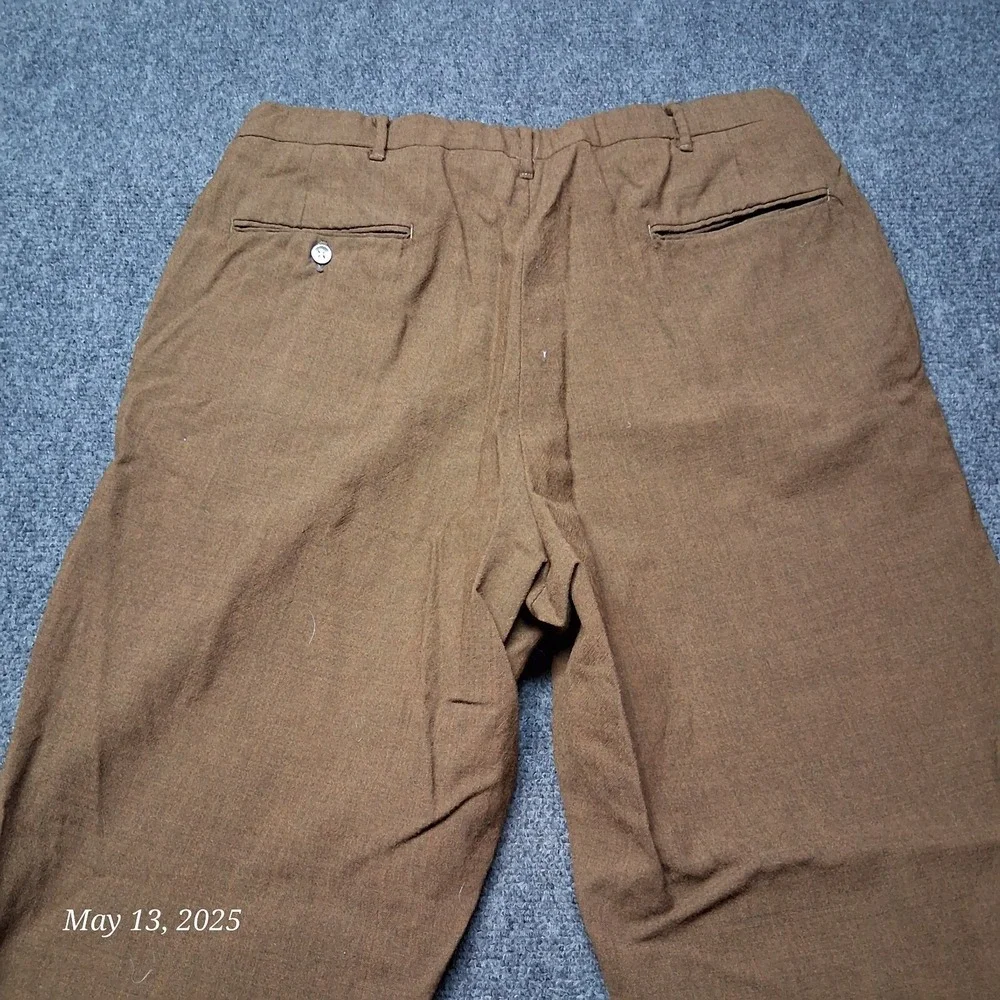 VTG Hampton Heath‎ Super Crease Surably Pressed Slacks Sz 34x30